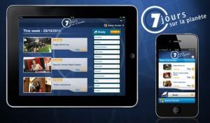 TV5 Monde application for iphone and ipad to learn the French language