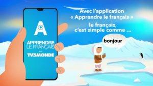 Application apprendre de TV5 monde