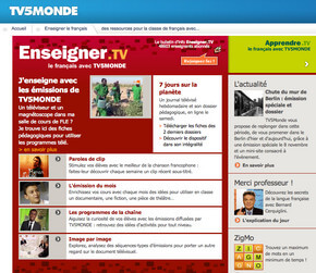 Apprendre et enseigner le français avec TV5monde