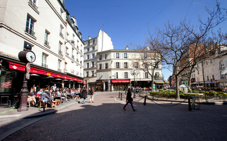 Place de la Contrescarpe in the Latin Quarter of Paris