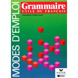 Manuel Grammaire utile du français FLE