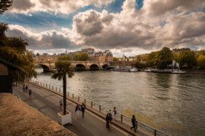 Ile saint louis in Paris