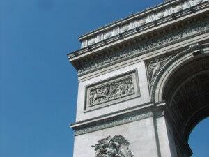 Arc de triomphe Paris France