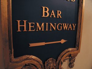 Hemingway Bar in Paris