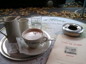 Café de Flore in Paris - French lessons for travellers