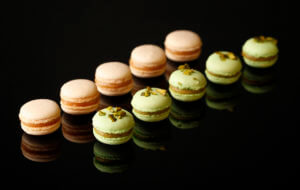 Macaroons, contemporary French pastries made by Chefs