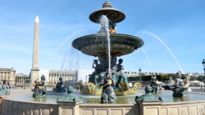 Fontaine, Place de la Concorde à Paris