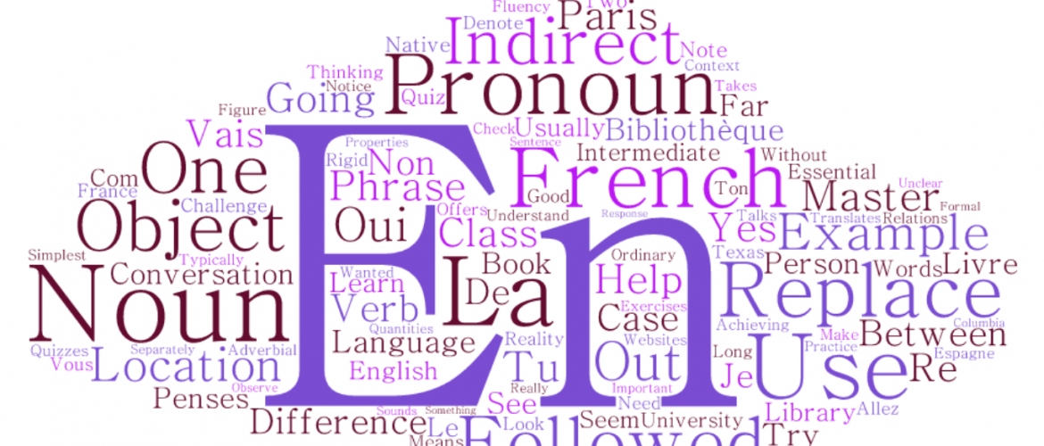 Pronouns en and y in French
