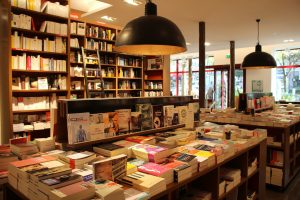 French bookstore in the city of Paris