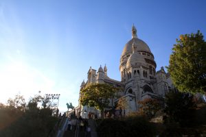 Sacred Heart Basilica in Montmartre, Paris, France