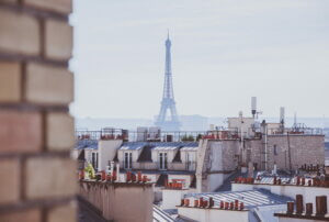 Eiffel tower panorama