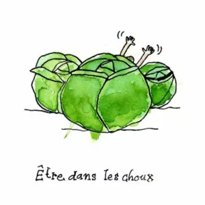French food idioms: Etre dans les choux