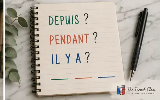 Depuis, pendant and il y a: what's the difference